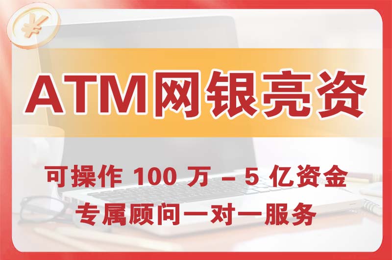 大东ATM机、网银亮资显账